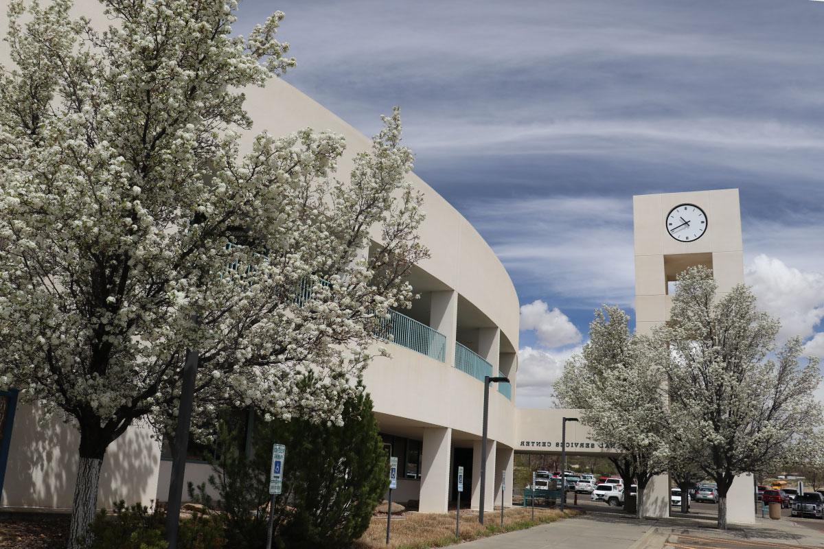 Outside of Educational Services Building