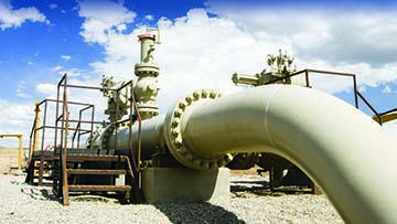 Gas pipeline equipment